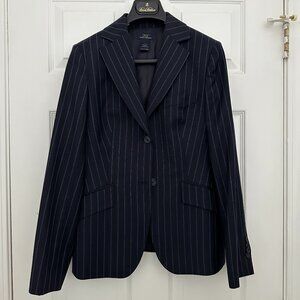 Brook’s Brothers “346” Women’s Navy Pinstripe Blazer